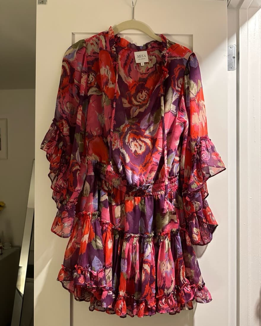 Misa Long Sleeve Dress - Image 2