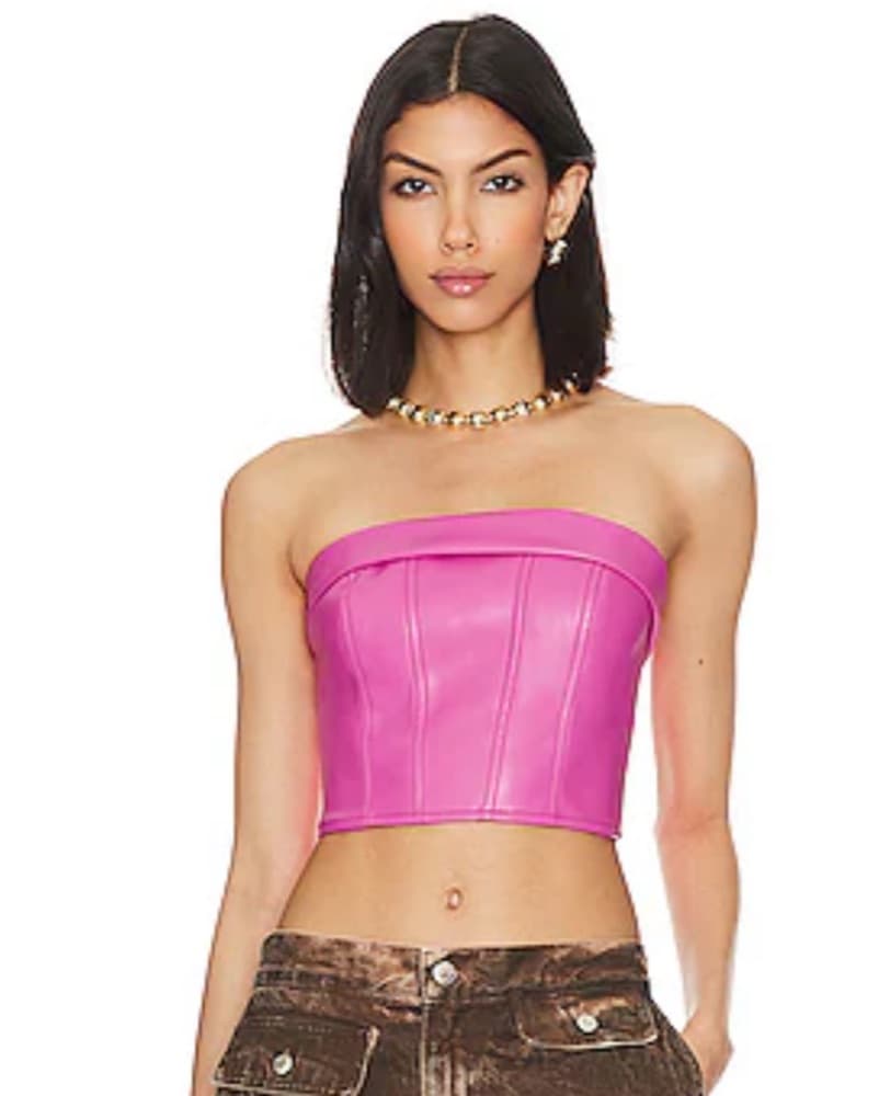 Magenta Corset Top - Image 2