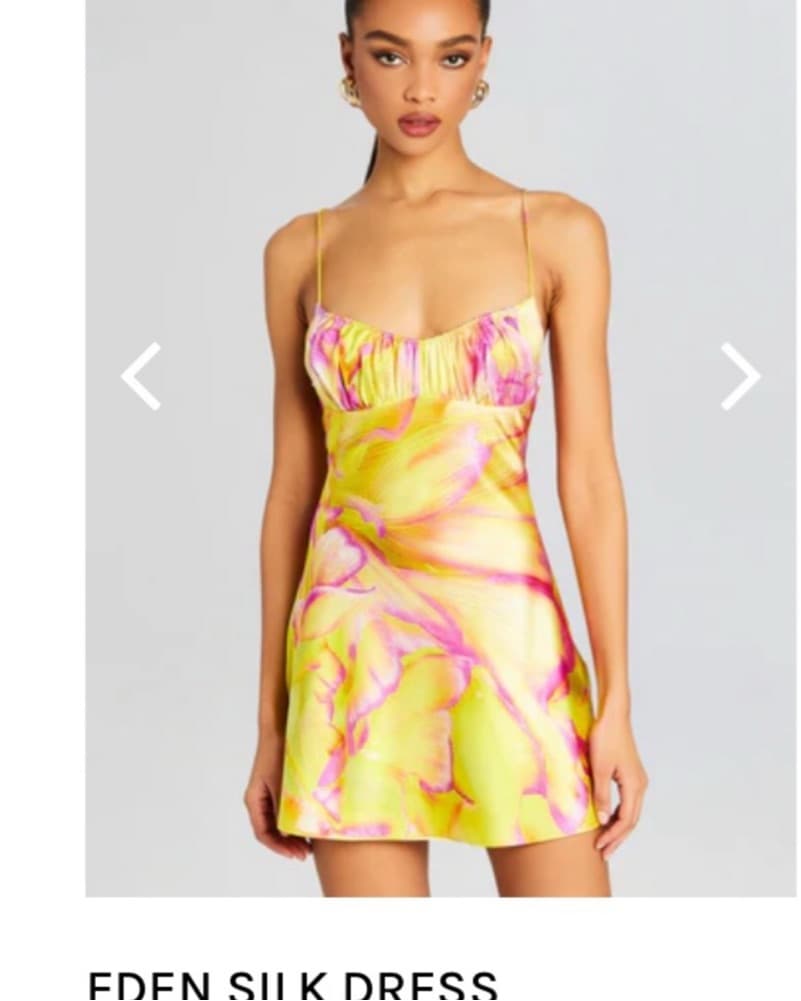 Retrofrete mini dress - Image 1
