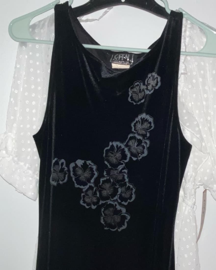 Black Long Dress - Image 1
