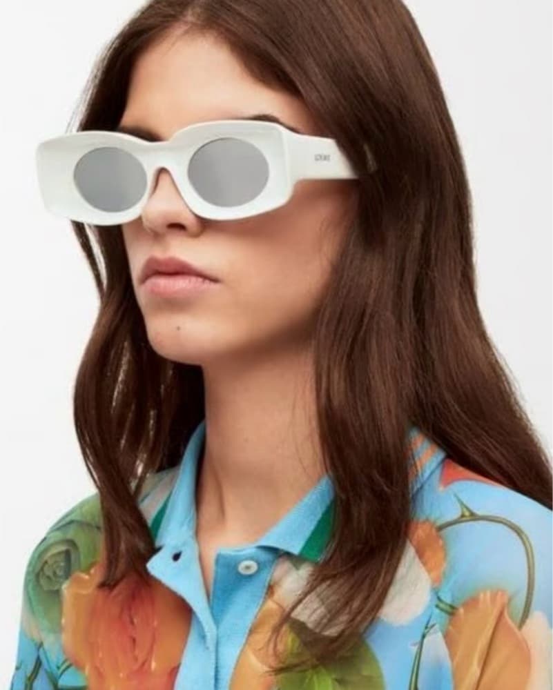 Loewe Paula’s Ibiza White Sunglasses - Image 2