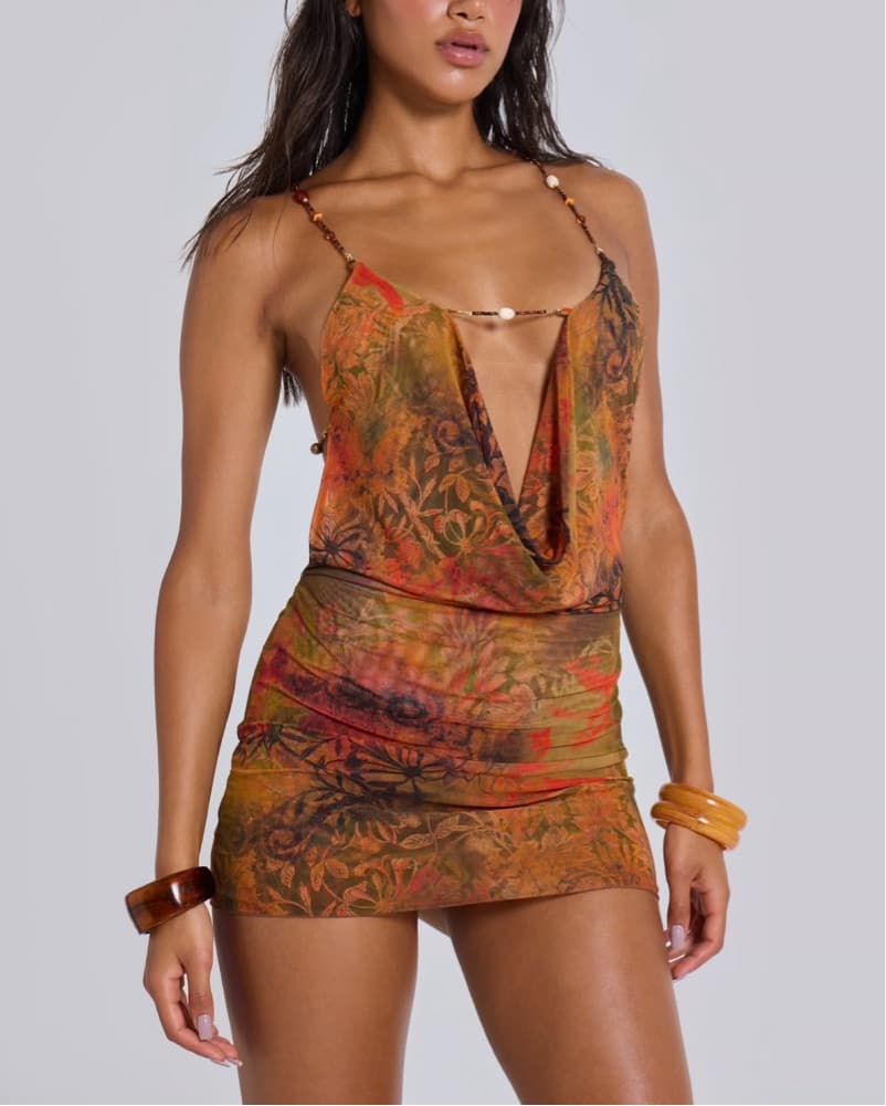 Jaded London Bead Dress  - Image 1