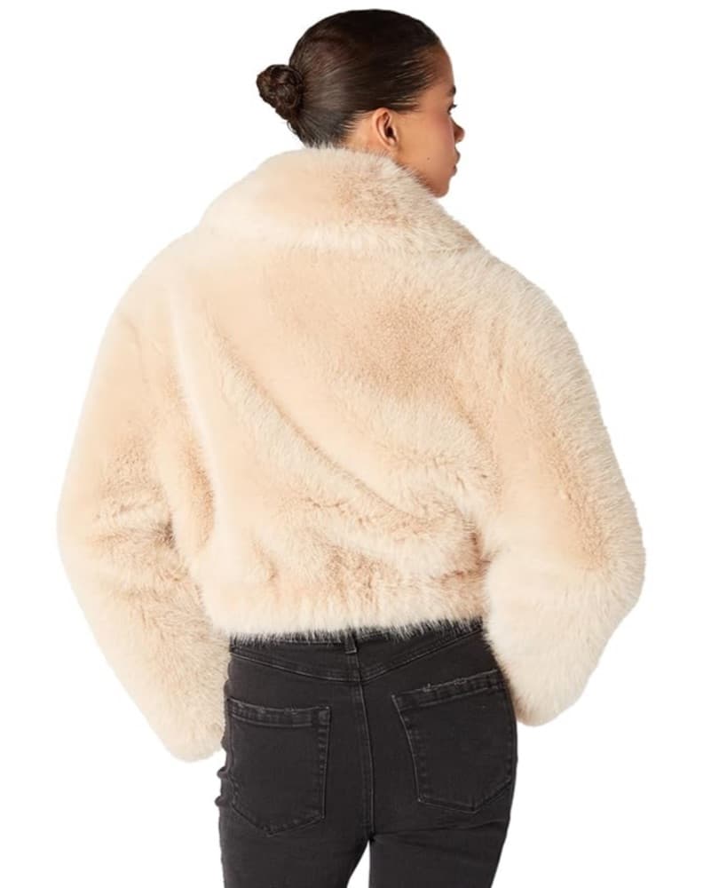 Blank NYC Faux Fur Bomber Jacket - Image 5
