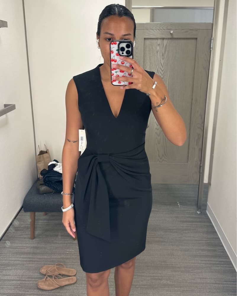 Black Cocktail Dress - Image 1