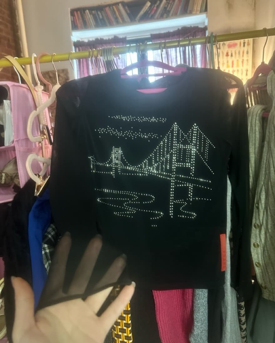 black Prada top - Image 3