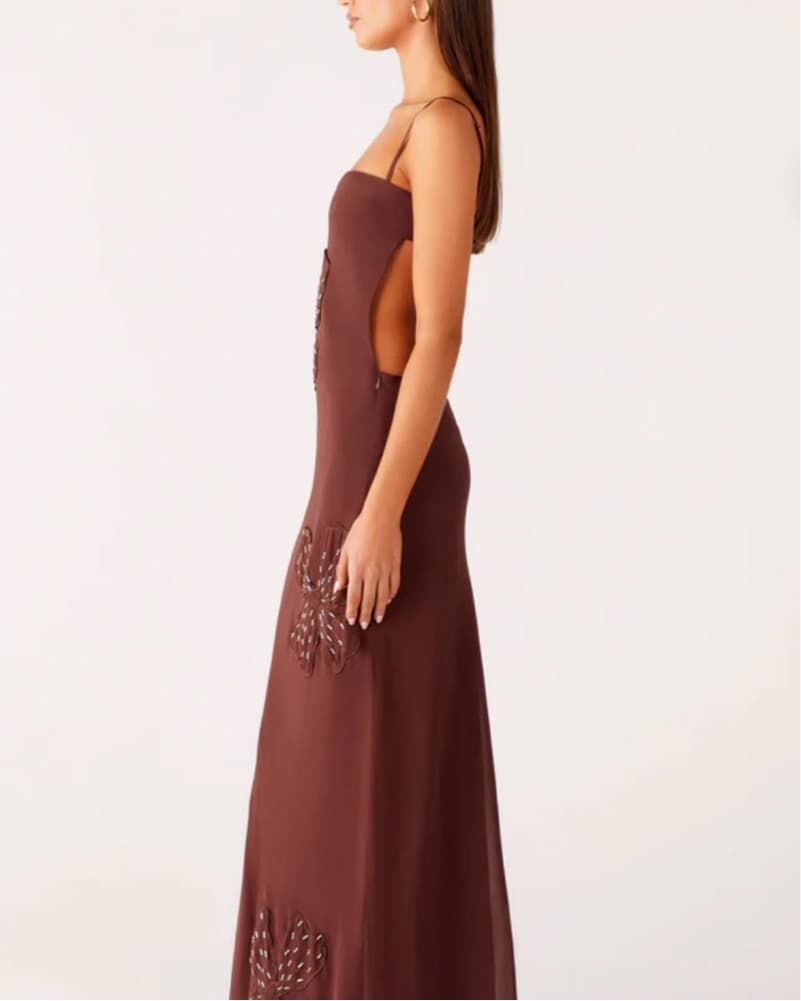 Peppermayo Beaded Backless Dress  - Image 3