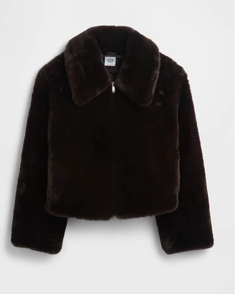 Gap Faux Fur Jacket - Image 4