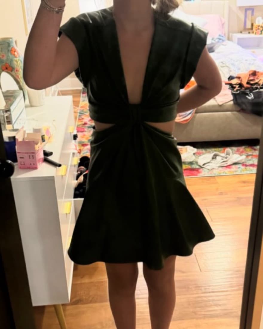Army Green ALC dress - Image 2