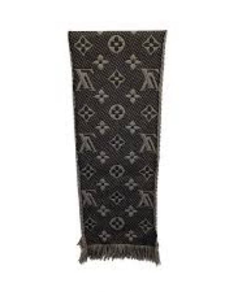 LOUIS VUITTON WOOL SCARF GREY - Image 2