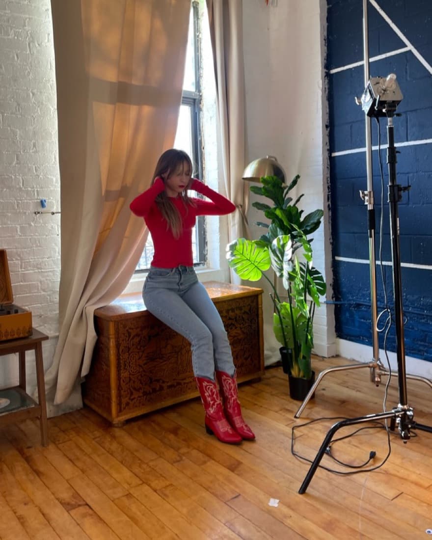 Red Cowboy Boots - Image 3