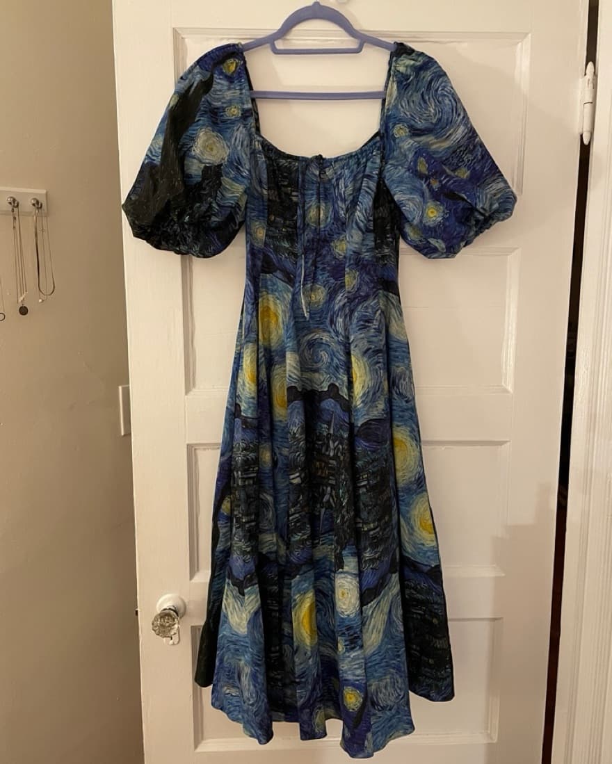 Selkie Starry Night Day Dress - Image 4