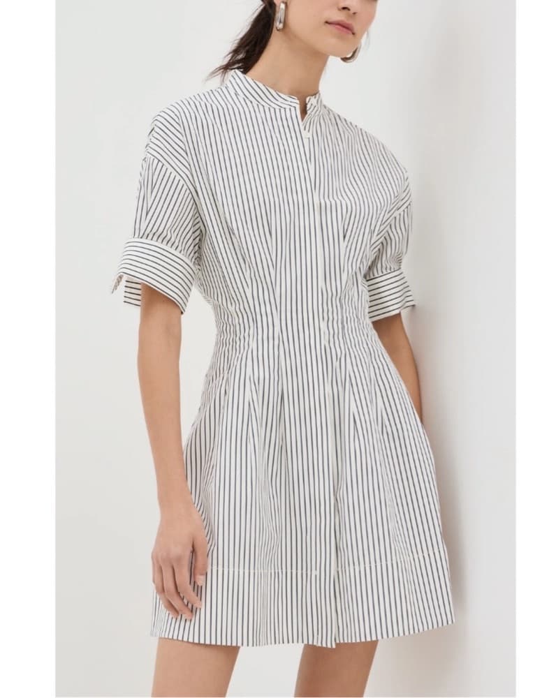 Staud Mini Lorenza Dress - Image 1