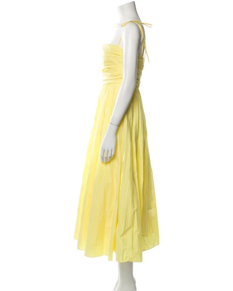 Jonathan Simkhai Square Neckline Midi  - Image 3
