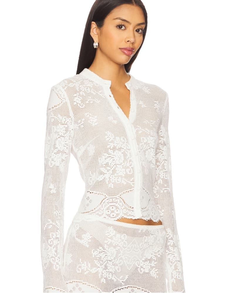 With Jean Lace Top - Image 3
