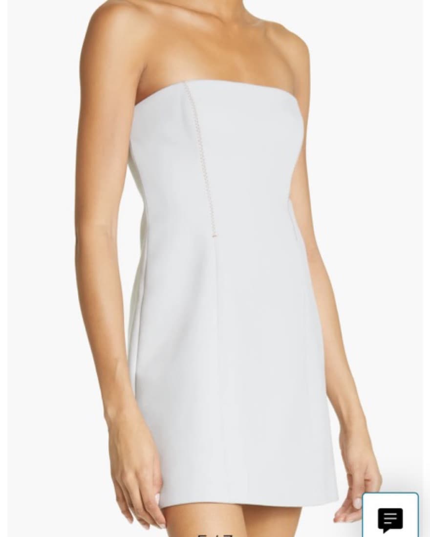 Sir The Label Sandrine Strapless Mini Dr - Image 2