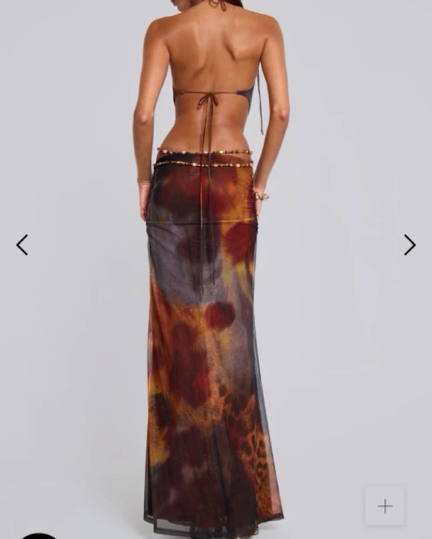 Jaded London: Vida Backless Maxi Dress - Image 6