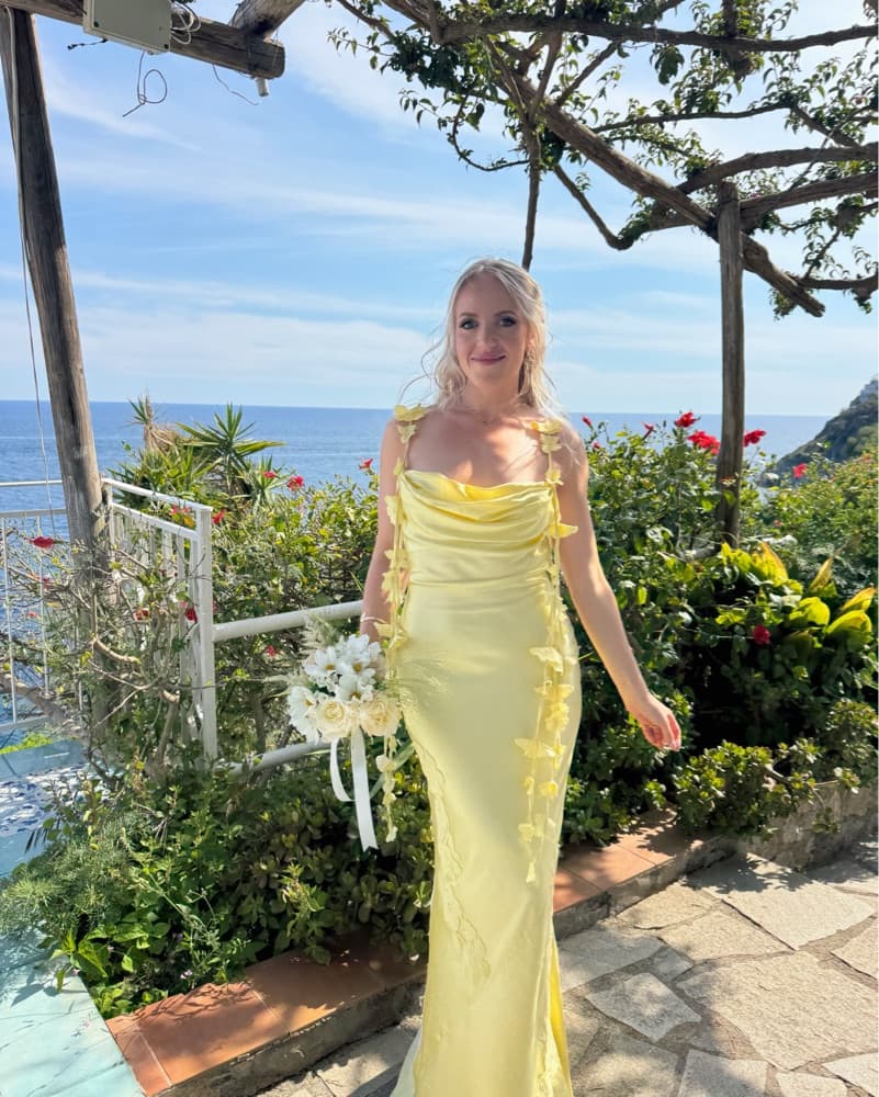 NBD Butter Yellow Formal Dress  - Image 1