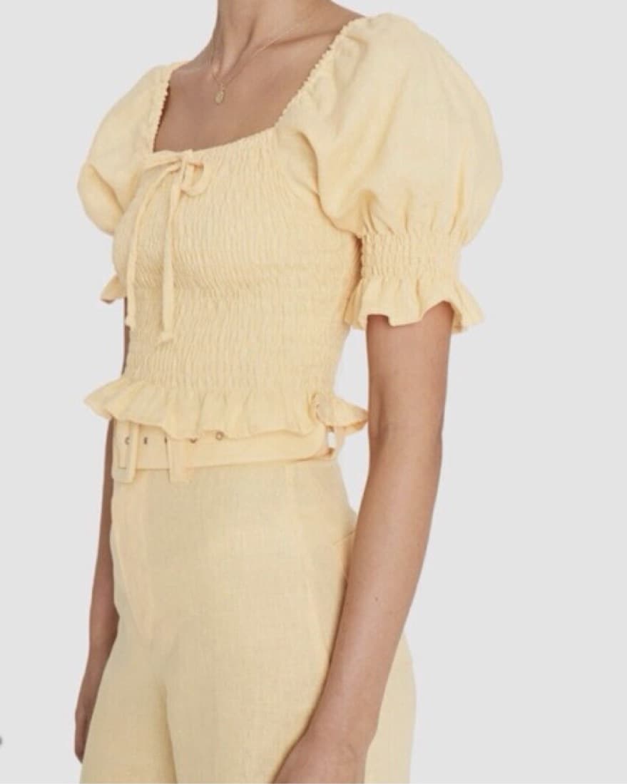 Faithfull The Brand Rose Wide Leg Pants - Image 3