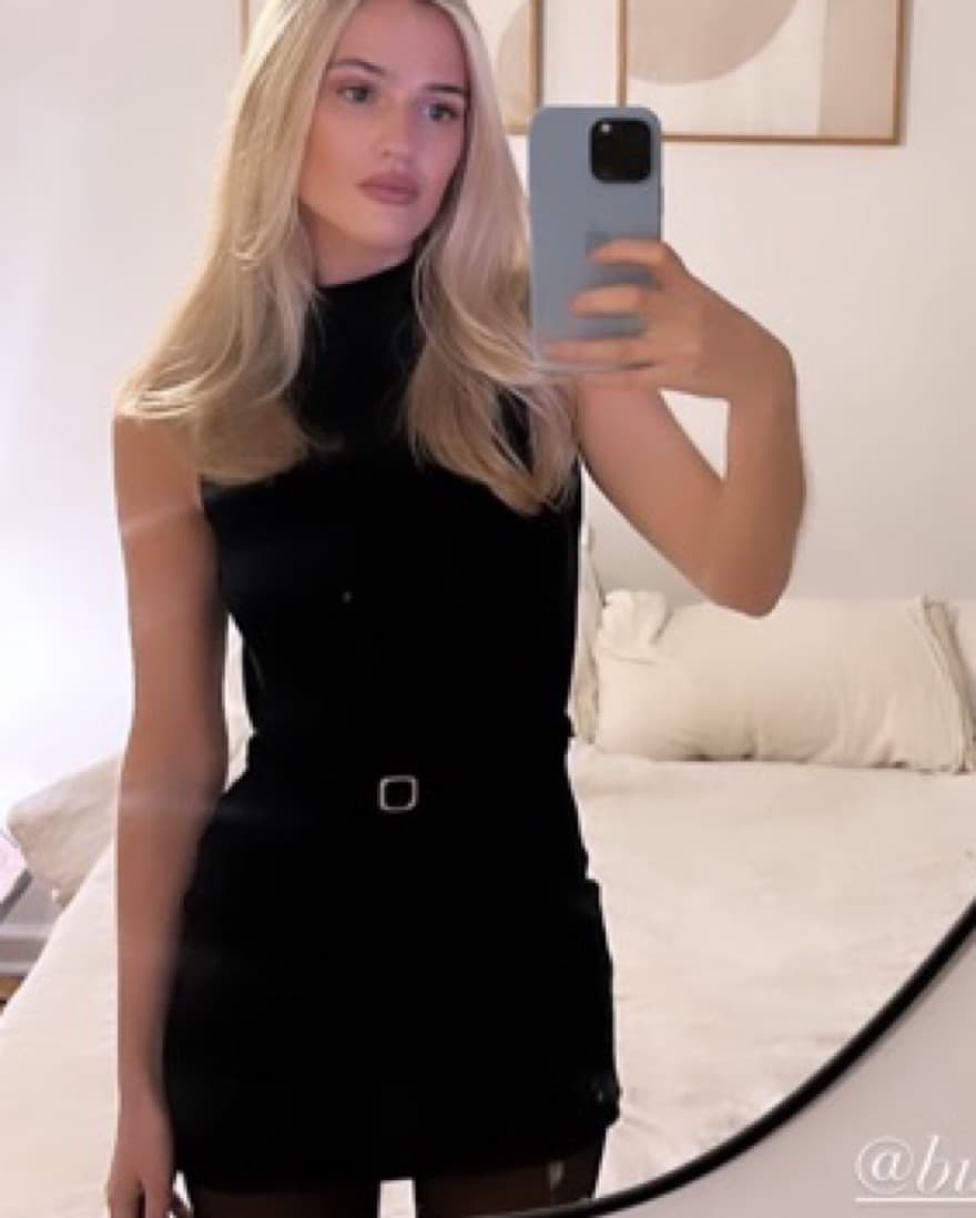 NYFW Buci Serina Black Dress  - Image 1