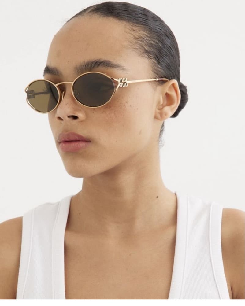 Miu Miu Eyewear Logo sunglass - Image 2