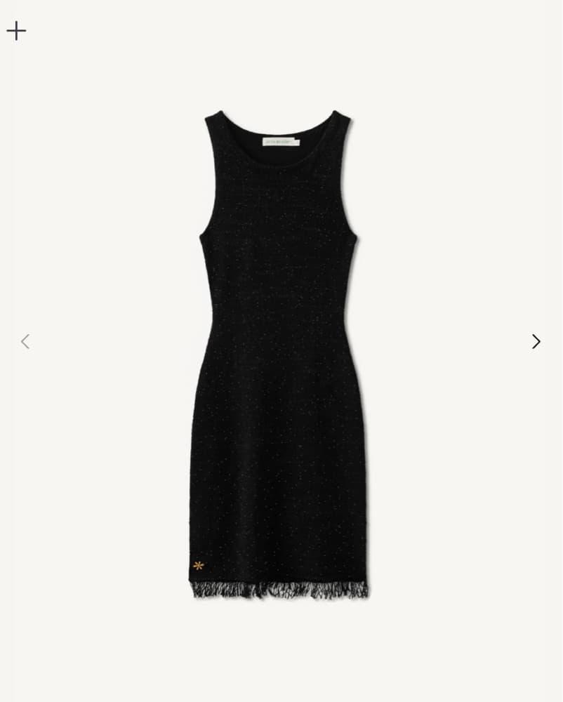 Sparkling Black Mini Dress Asta Resort - Image 1
