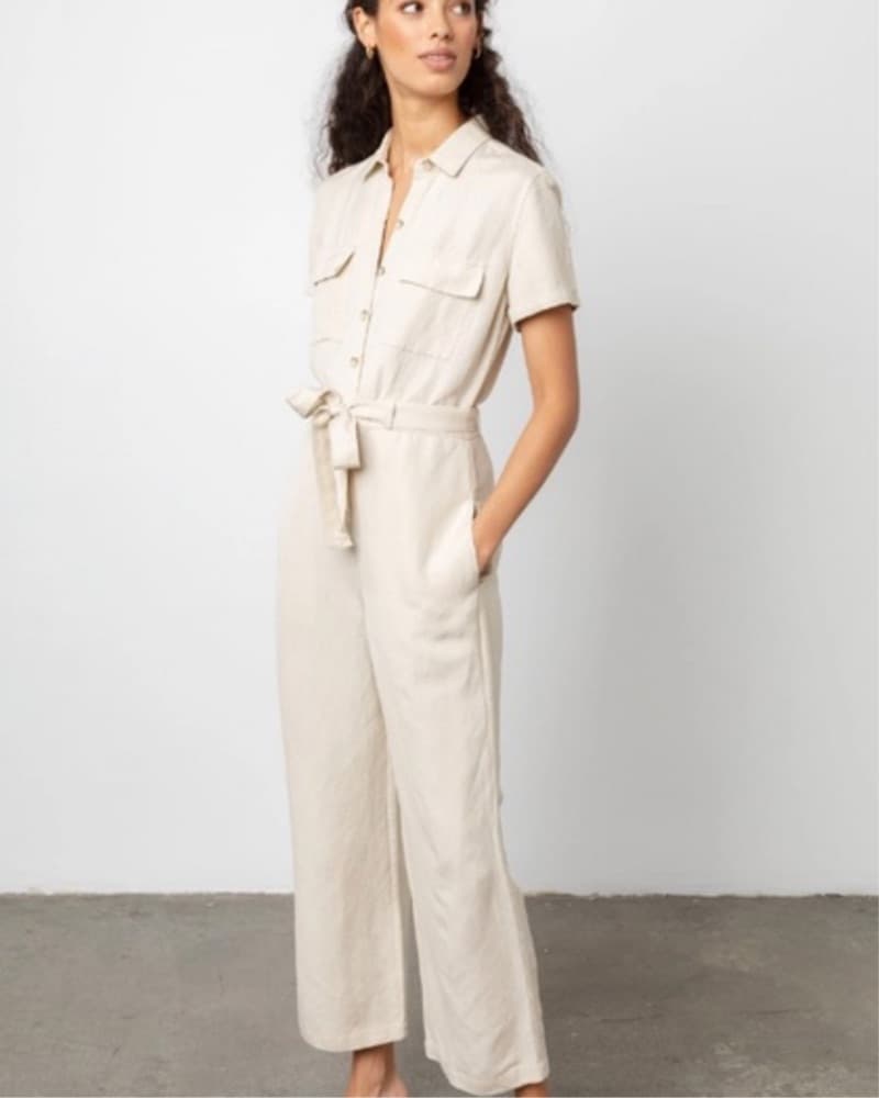 Rails Linen Jumpsuit - Image 1
