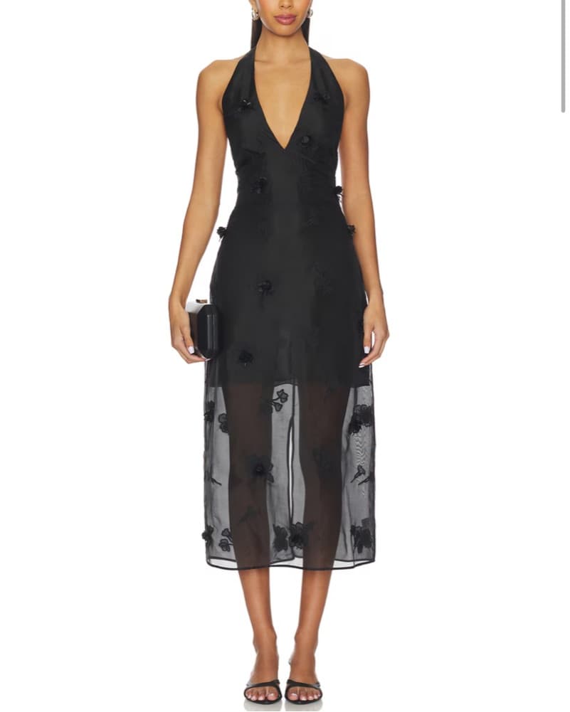 Lacadamie Black Dress - Image 1