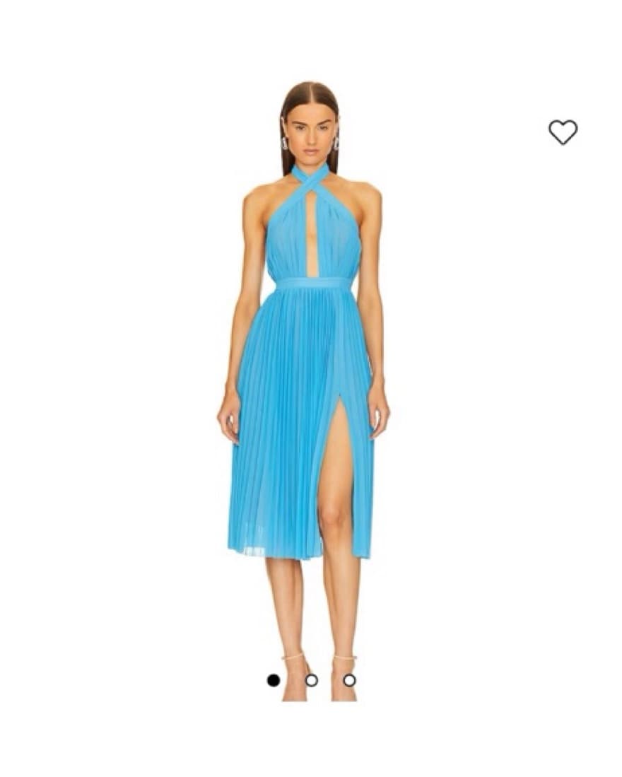 Beatriz Midi Dress In Colbat Blue  - Image 1