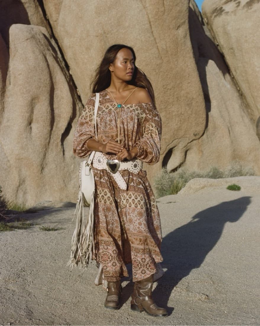 Spell Desert Inspired Maxi Skirt - Image 1