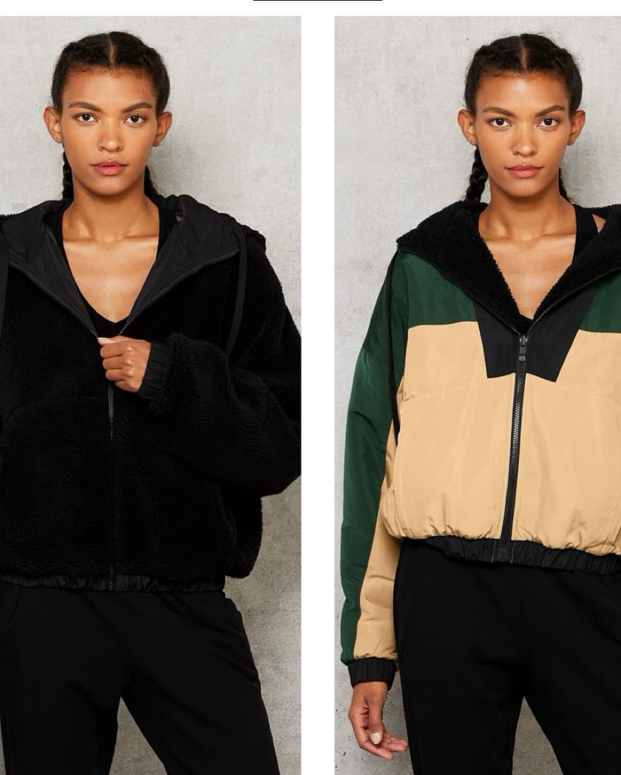 Alo Sherpa Reversible Jacket - Image 2