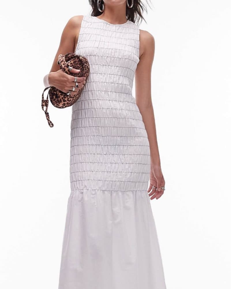 ASOS- casual Ruffle Maxi Dress - Image 1