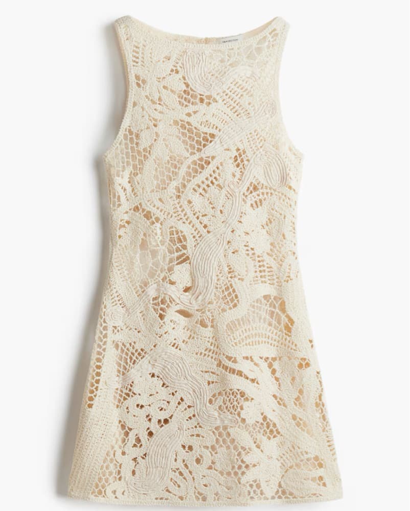 Crochet Coverup Dress - Image 1