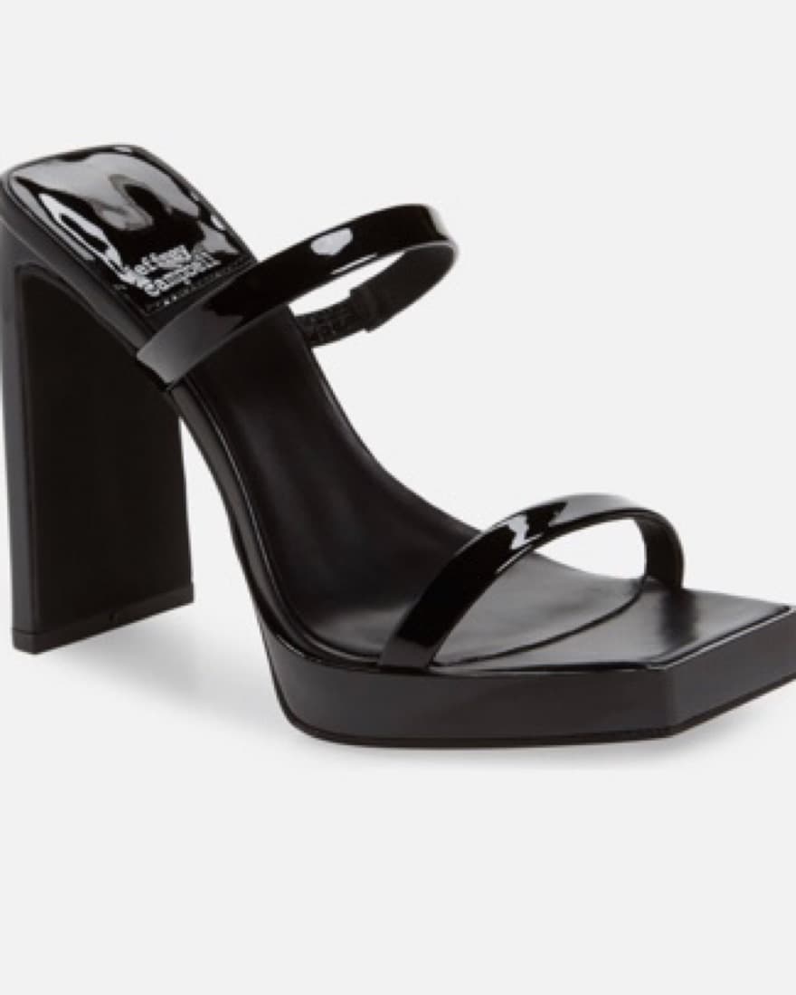 Jeffery Cambell Black Heels - Image 1