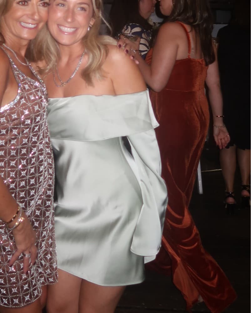 Off The Shoulder, Mini Dress - Image 1