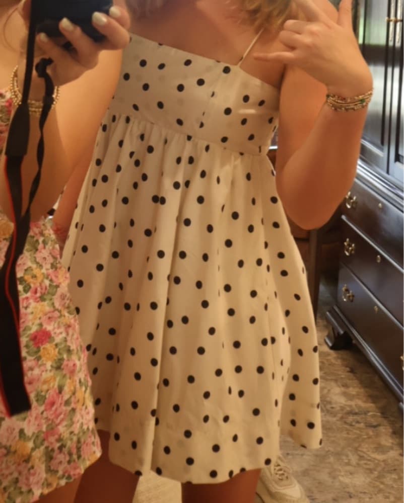 Maeve Babydoll Mini Dress - Image 2