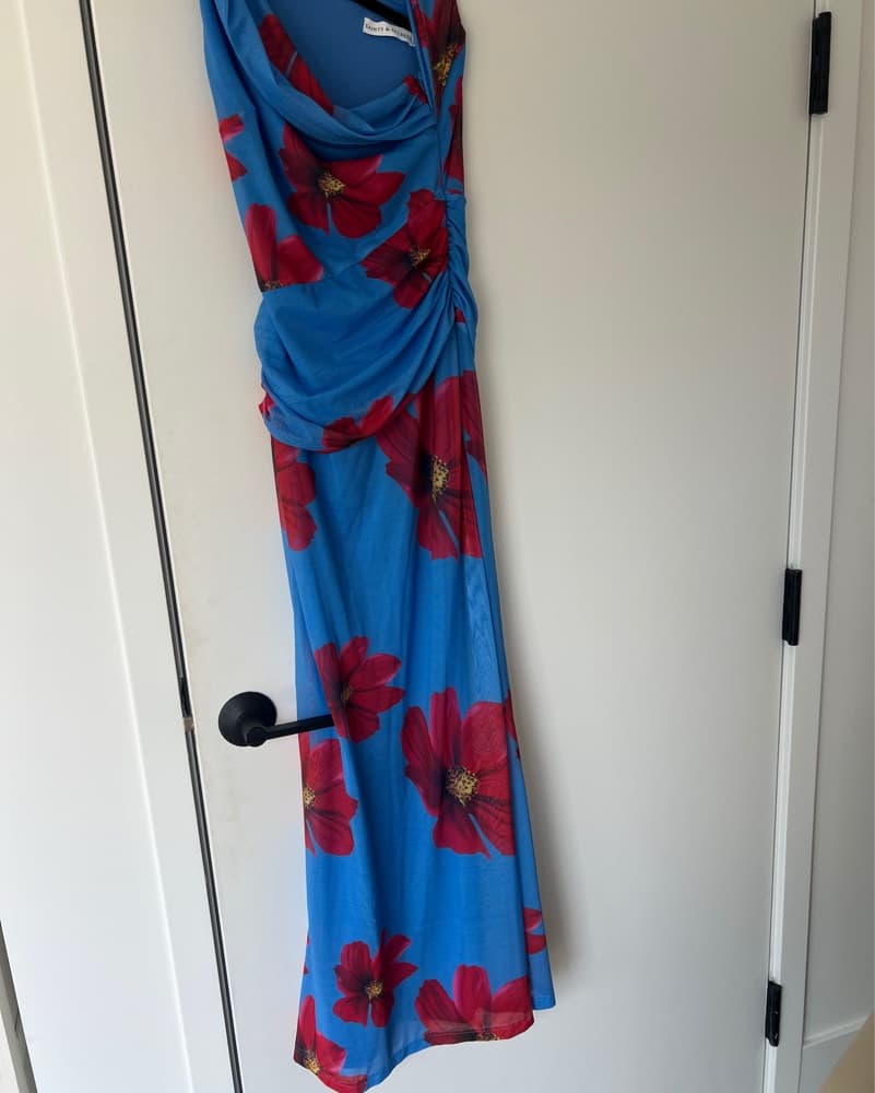 Vibrant Floral Maxi Dress - Image 2
