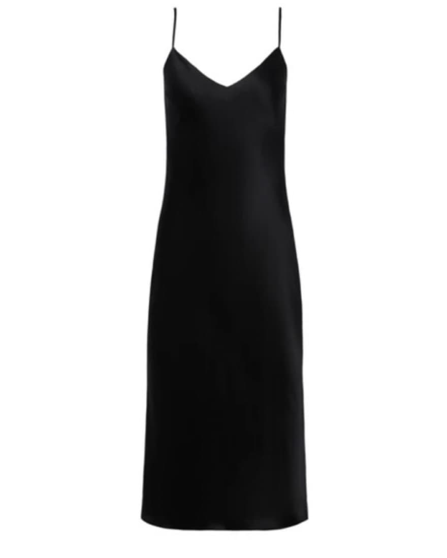 Lagence Black Slip Midi Dress - Image 2