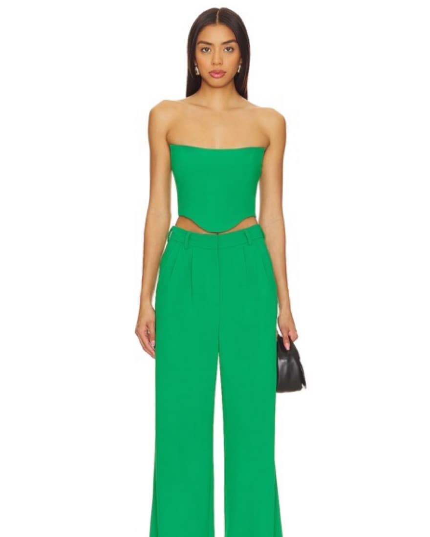Amanda Uprichard Sabine Crop Top  - Image 5
