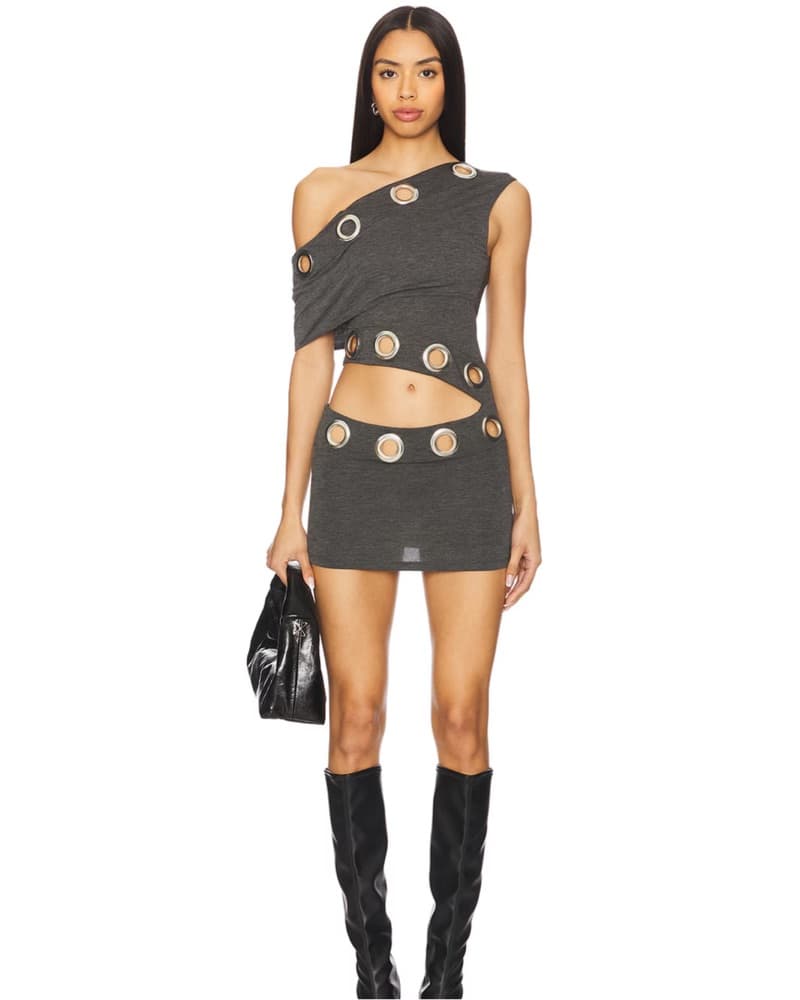 Jaded London Asymmetric Dress - Image 1