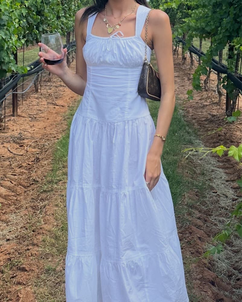 Aritzia White Maxi Dress - Image 1