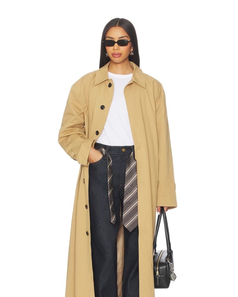 Nakedvice Tan Trench Coat - Image 1