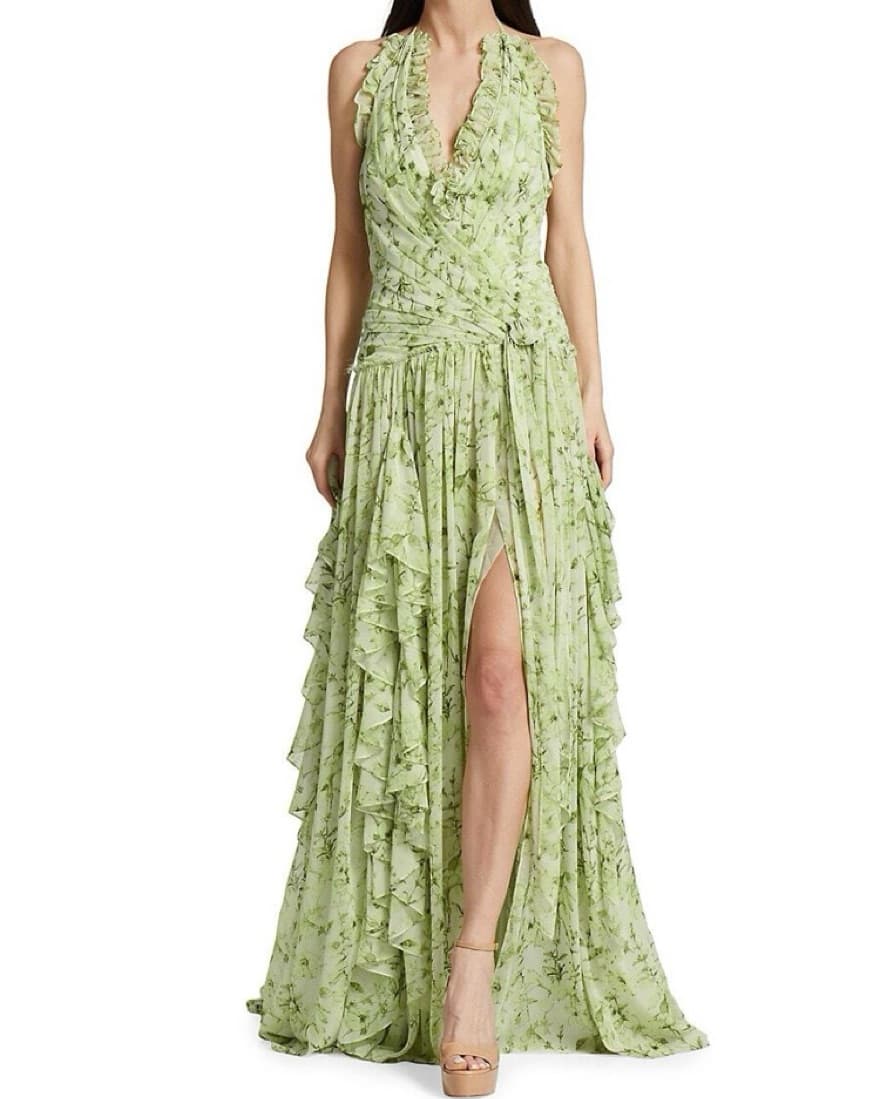 Cinq A Sept Agatha Floral Gown - Image 1
