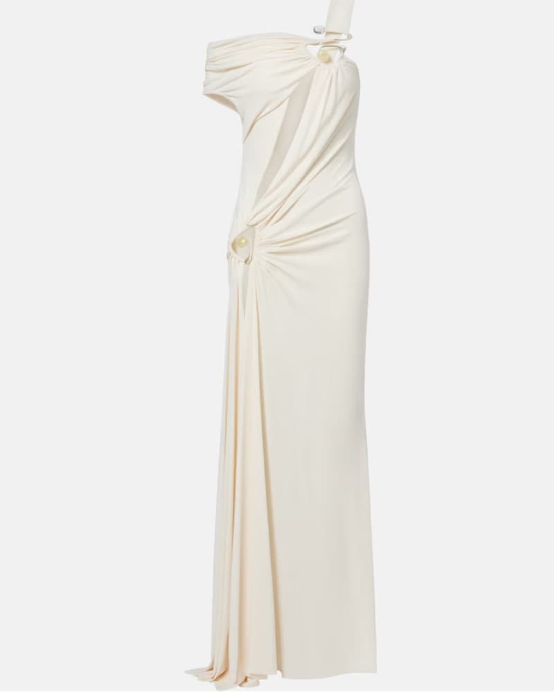 Christopher Esber Draped Jersey Dress - Image 2