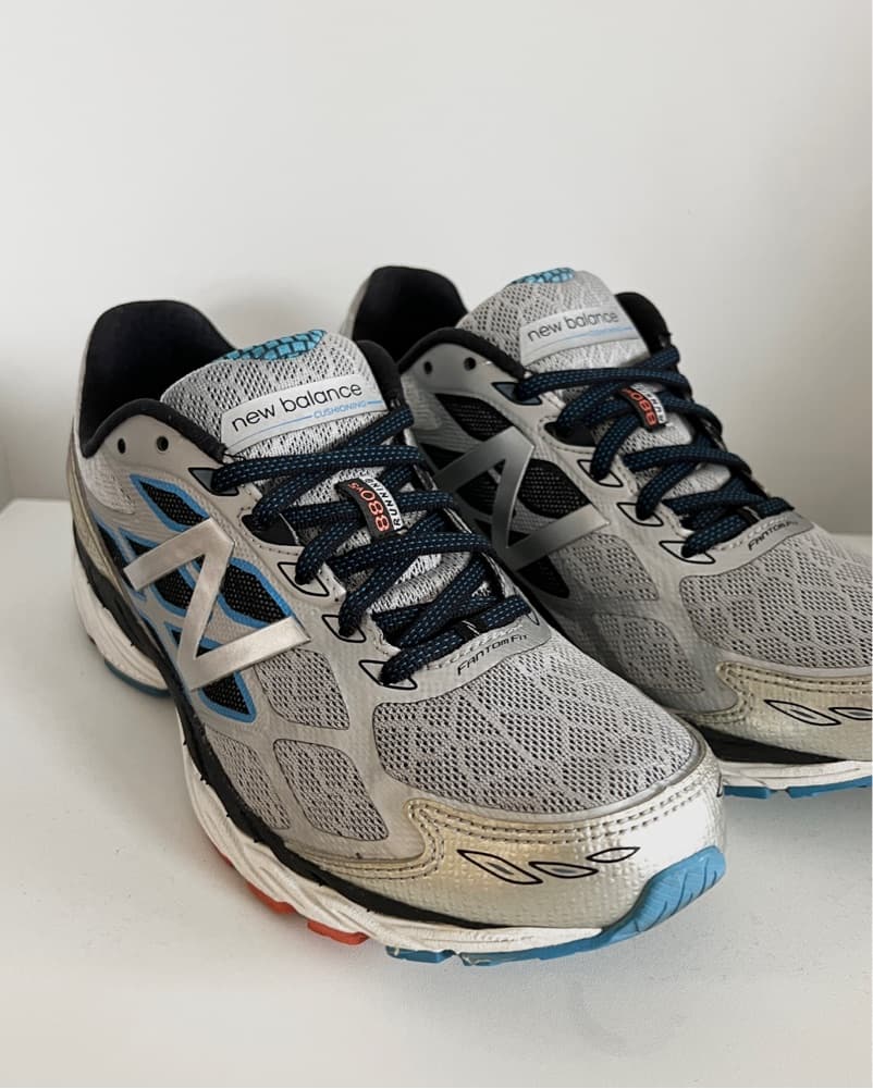 New Balance silver blue dad Sneaker - Image 2