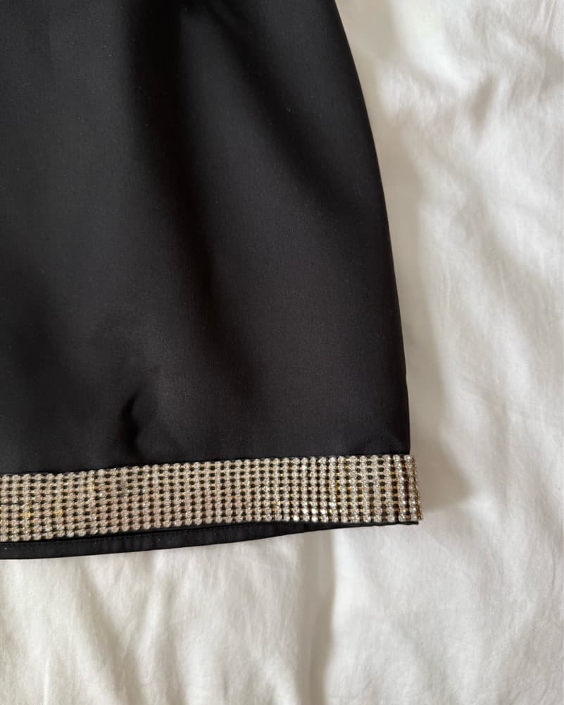 Black Reformation Mini Skirt - Image 2