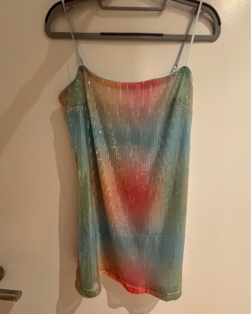 Staud Sequin Embellished Minidress - Image 3
