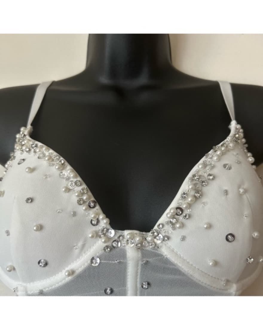 Rhinestone Crop top - Image 6