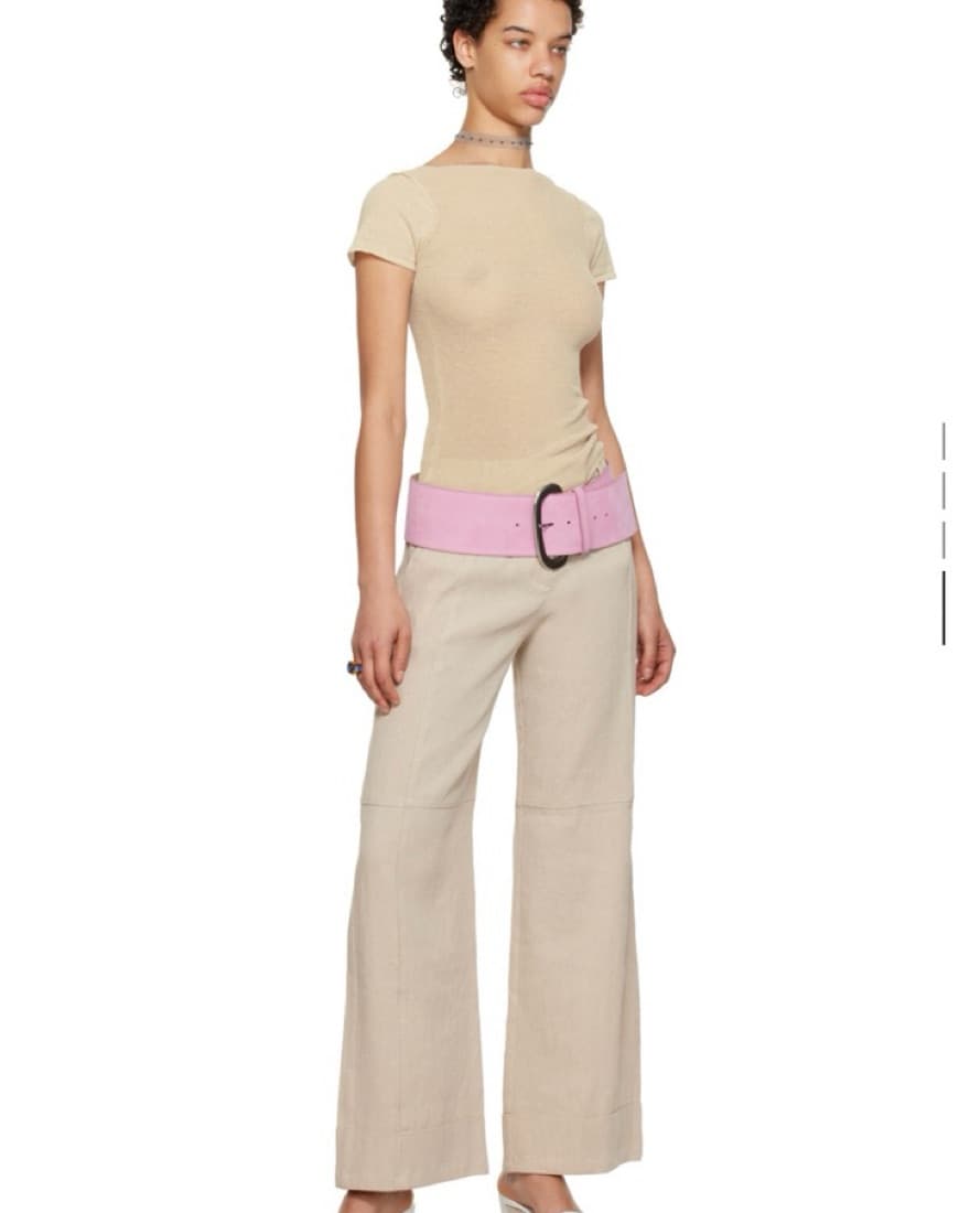 Paloma Wool Tan Lope Shirt - Image 1