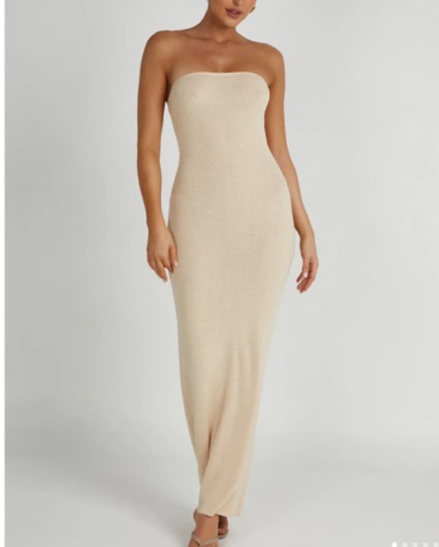 Meshki Strapless Knit Dress - Image 2