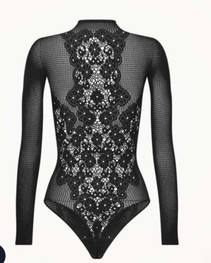 Wolford Flower Lace Body Suit - Image 3